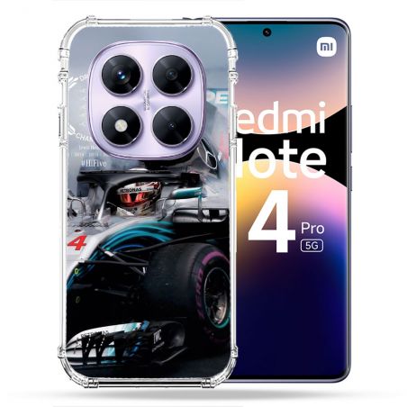 Coque Renforcée Pour Xiaomi Redmi Note 14 PRO 5G Formule 1 F1 Mercedes Petronas