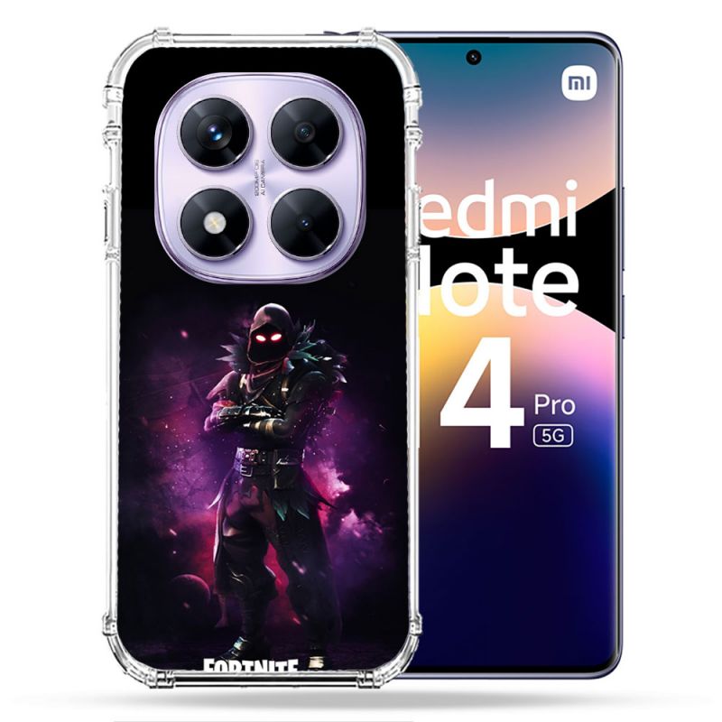 Coque Renforcée Pour Xiaomi Redmi Note 14 PRO 5G Fortnite Raven