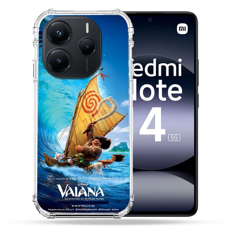 Coque Renforcée Pour Xiaomi Redmi Note 14 5G Vaiana