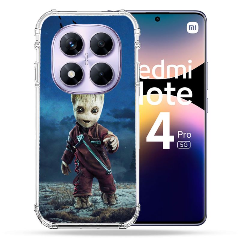 Coque Renforcée Pour Xiaomi Redmi Note 14 PRO 5G Groot Bleu