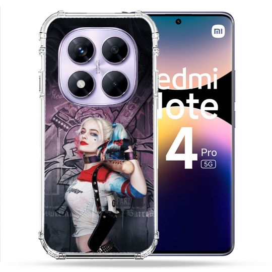 Coque Renforcée Pour Xiaomi Redmi Note 14 PRO 5G Harley Quinn Batte