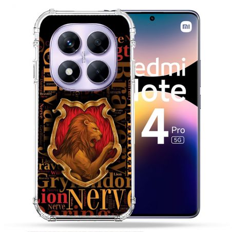 Coque Renforcée Pour Xiaomi Redmi Note 14 PRO 5G Harry Potter Griffondor