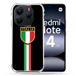 Coque Renforcée Pour Xiaomi Redmi Note 14 5G Voyage Italie 3 Noir