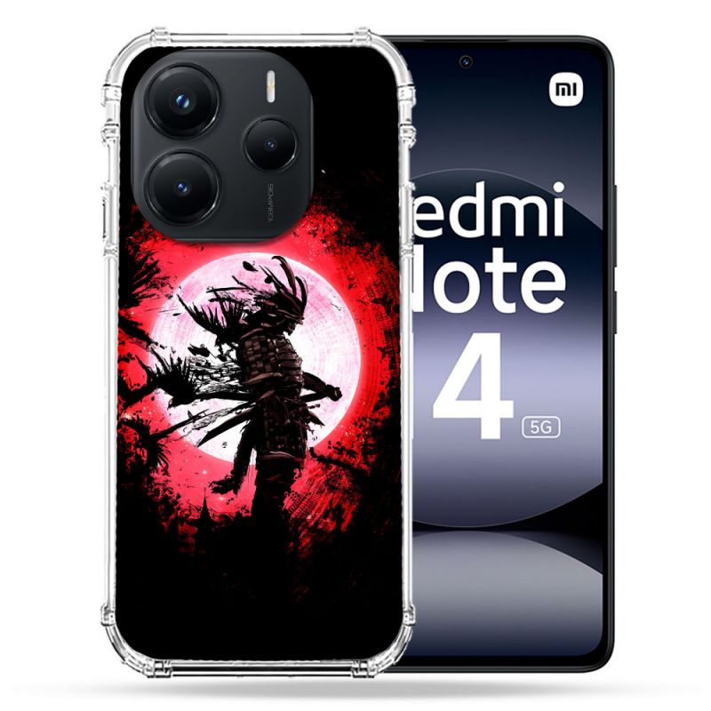 Coque Renforcée Pour Xiaomi Redmi Note 14 5G Voyage Japon Samourai