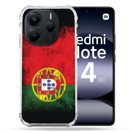 Coque Renforcée Pour Xiaomi Redmi Note 14 5G Voyage Portugal Drapeau