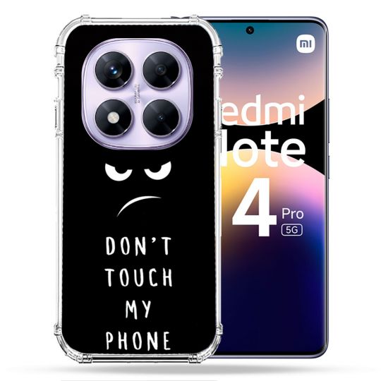 Coque Renforcée Pour Xiaomi Redmi Note 14 PRO 5G Humour Don't Touch