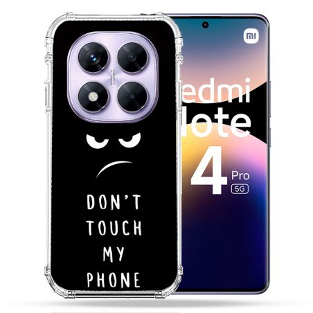 Coque Renforcée Pour Xiaomi Redmi Note 14 PRO 5G Humour Don't Touch