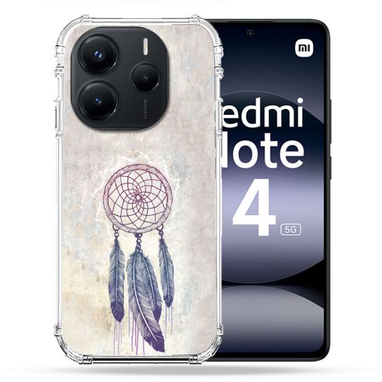 Coque Renforcée Pour Xiaomi Redmi Note 14 5G Zen Attrape Reve Blanc