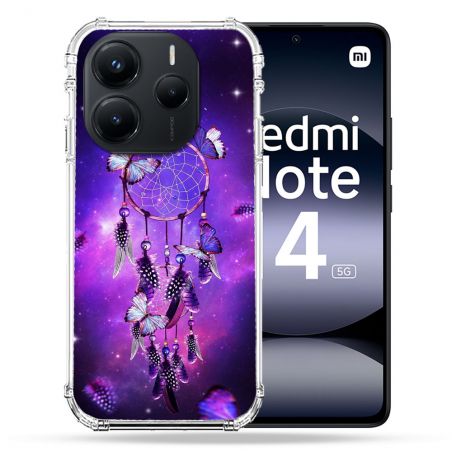 Coque Renforcée Pour Xiaomi Redmi Note 14 5G Zen Attrape Reve Papillon