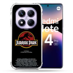 Coque Renforcée Pour Xiaomi Redmi Note 14 PRO 5G Jurassic Park Affiche