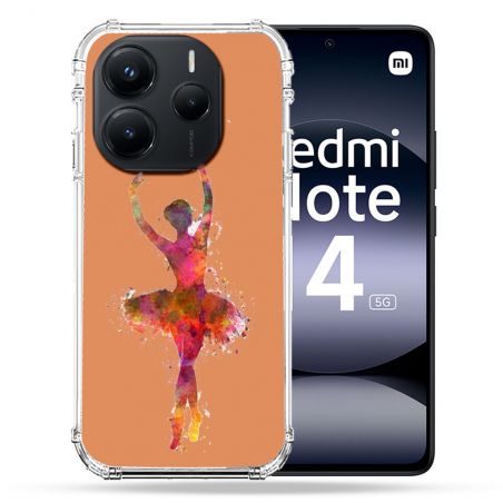 Coque Renforcée Transparente Pour Xiaomi Redmi Note 14 5G Danseuse etoile