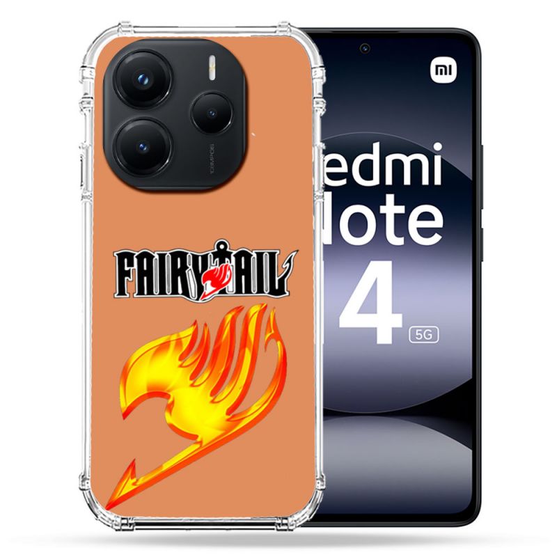 Coque Renforcée Transparente Pour Xiaomi Redmi Note 14 5G Fairy Tail