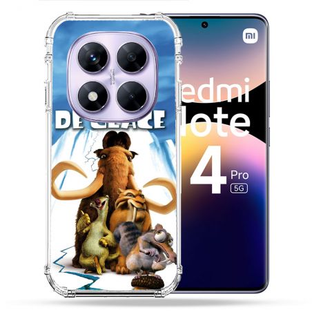 Coque Renforcée Pour Xiaomi Redmi Note 14 PRO 5G L'âge de Glace Affiche