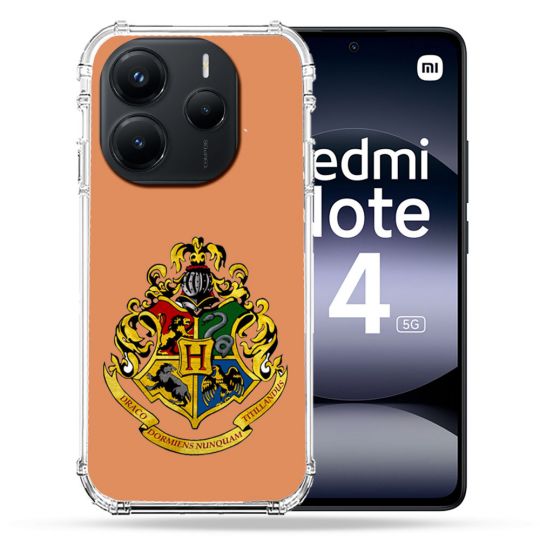 Coque Renforcée Transparente Pour Xiaomi Redmi Note 14 5G Harry Potter Poudlard