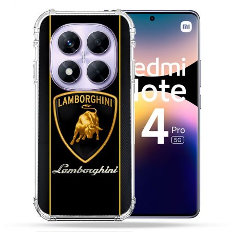 Coque Renforcée Pour Xiaomi Redmi Note 14 PRO 5G Lamborghini Carbone