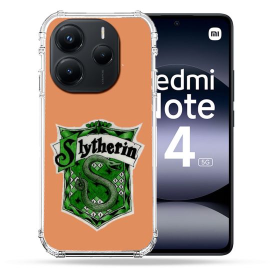 Coque Renforcée Transparente Pour Xiaomi Redmi Note 14 5G Harry Potter Slytherin