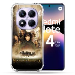 Coque Renforcée Pour Xiaomi Redmi Note 14 PRO 5G Le seigneur Des Anneaux Affiche