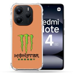 Coque Renforcée Transparente Pour Xiaomi Redmi Note 14 5G Monster Energy
