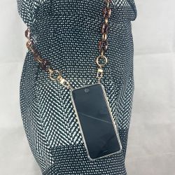 Coque Renforcée Transparente Pour Xiaomi Redmi Note 14 5G Lanière / Cordon Anneaux Ambre