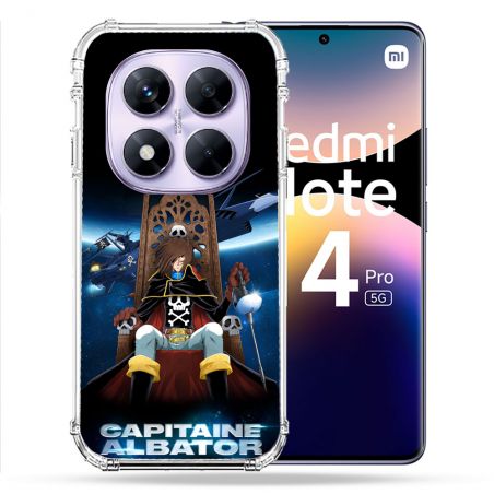 Coque Renforcée Pour Xiaomi Redmi Note 14 PRO 5G Manga Capitaine Albator