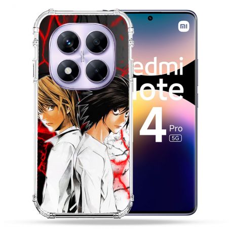 Coque Renforcée Pour Xiaomi Redmi Note 14 PRO 5G Manga Death Note Duo