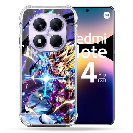 Coque Renforcée Pour Xiaomi Redmi Note 14 PRO 5G Manga Dragon Ball Sangohan Duo