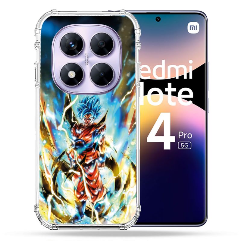 Coque Renforcée Pour Xiaomi Redmi Note 14 PRO 5G Manga Dragon Ball Sangoku Blanc