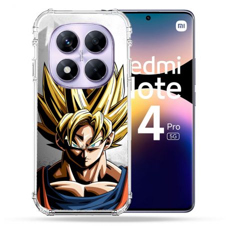 Coque Renforcée Pour Xiaomi Redmi Note 14 PRO 5G Manga Dragon Ball Sangoku Portrait