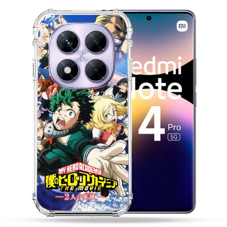 Coque Renforcée Pour Xiaomi Redmi Note 14 PRO 5G Manga My Hero Academia Affiche