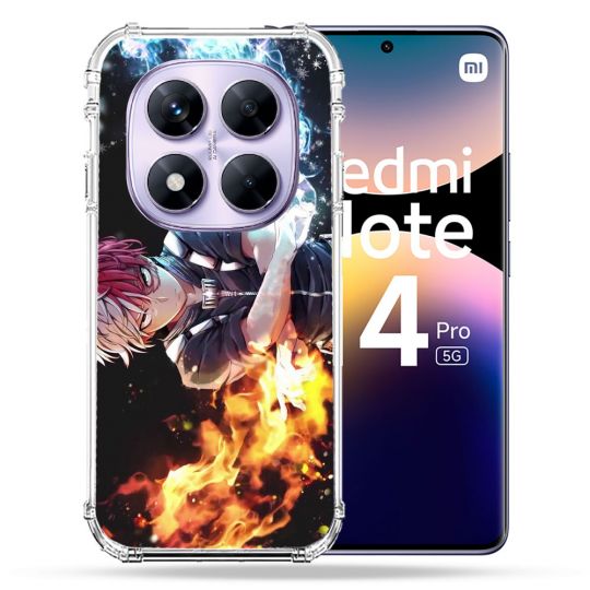 Coque Renforcée Pour Xiaomi Redmi Note 14 PRO 5G Manga My Hero Academia Shoto