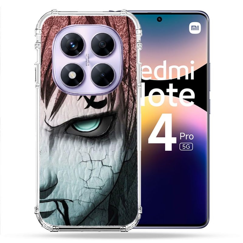 Coque Renforcée Pour Xiaomi Redmi Note 14 PRO 5G Manga Naruto Gaara
