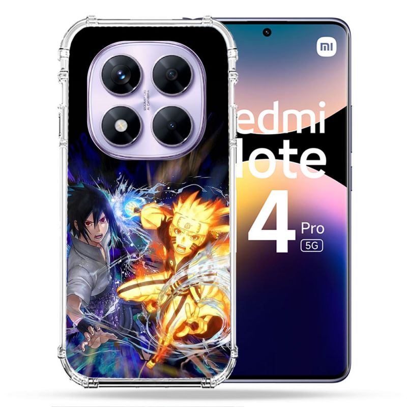 Coque Renforcée Pour Xiaomi Redmi Note 14 PRO 5G Manga Naruto VS