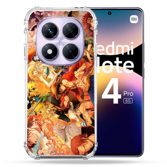 Coque Renforcée Pour Xiaomi Redmi Note 14 PRO 5G Manga One Piece Nakama