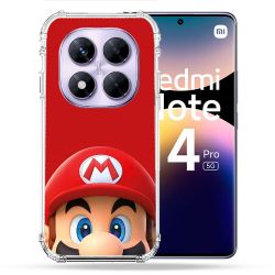 Coque Renforcée Pour Xiaomi Redmi Note 14 PRO 5G Mario Rouge