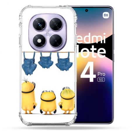 Coque Renforcée Pour Xiaomi Redmi Note 14 PRO 5G Minions Nus