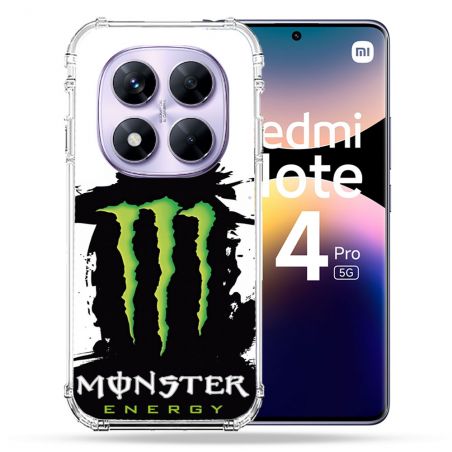 Coque Renforcée Pour Xiaomi Redmi Note 14 PRO 5G Monster Energy Tache