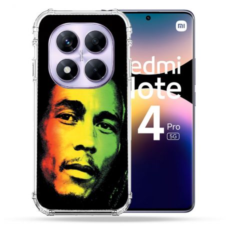 Coque Renforcée Pour Xiaomi Redmi Note 14 PRO 5G Musique Bob Marley 2