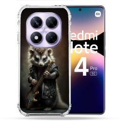 Coque Renforcée Pour Xiaomi Redmi Note 14 PRO 5G Musique Rock Herisson