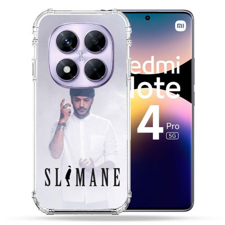 Coque Renforcée Pour Xiaomi Redmi Note 14 PRO 5G Musique Slimane Blanc