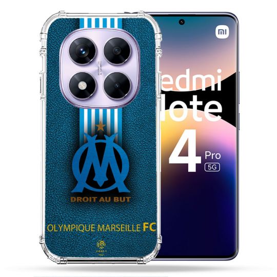 Coque Renforcée Pour Xiaomi Redmi Note 14 PRO 5G Olympique Marseille OM Bande