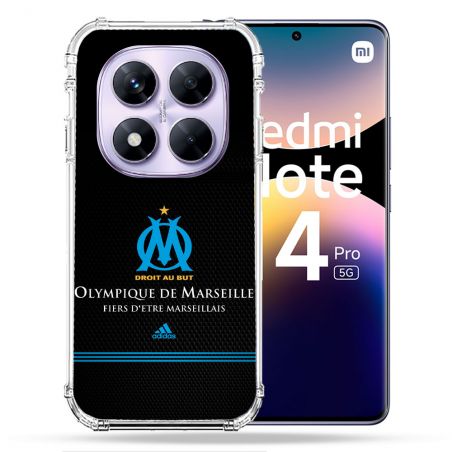 Coque Renforcée Pour Xiaomi Redmi Note 14 PRO 5G Olympique Marseille OM Fier etre Marseillais
