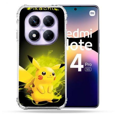 Coque Renforcée Pour Xiaomi Redmi Note 14 PRO 5G Pokemon Pikachu Eclair