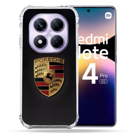 Coque Renforcée Pour Xiaomi Redmi Note 14 PRO 5G Porsche Carbone