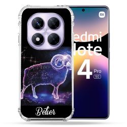 Coque Renforcée Pour Xiaomi Redmi Note 14 PRO 5G Signe Zodiaque 2 Bélier