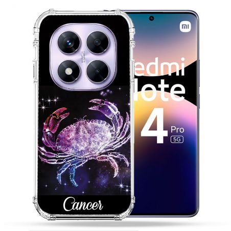 Coque Renforcée Pour Xiaomi Redmi Note 14 PRO 5G Signe Zodiaque 2 Cancer