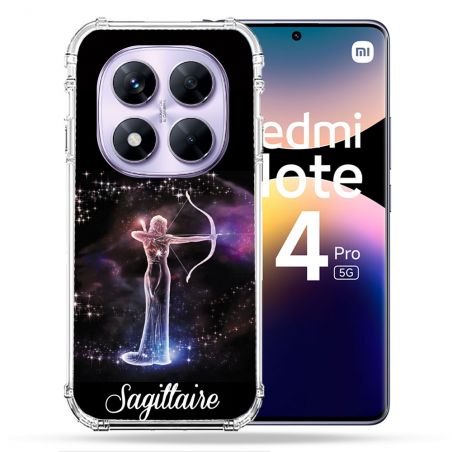 Coque Renforcée Pour Xiaomi Redmi Note 14 PRO 5G Signe Zodiaque 2 Sagittaire