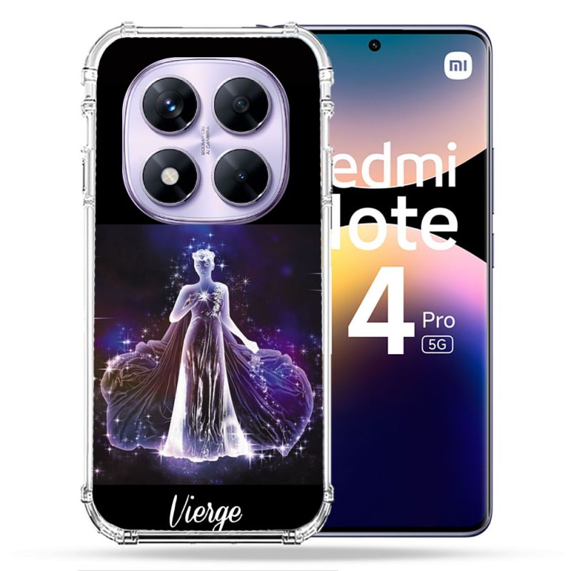 Coque Renforcée Pour Xiaomi Redmi Note 14 PRO 5G Signe Zodiaque 2 Vierge