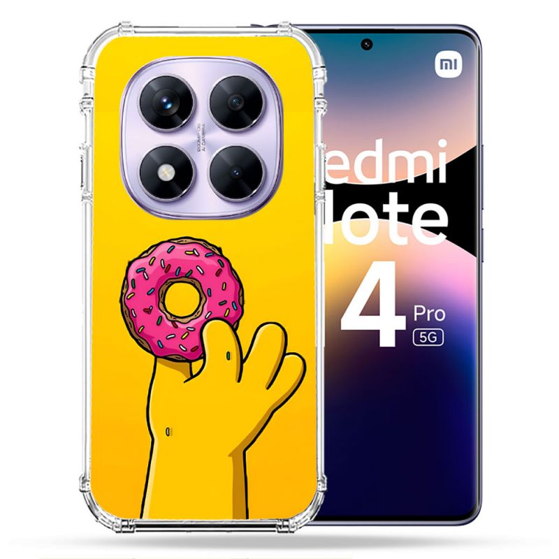 Coque Renforcée Pour Xiaomi Redmi Note 14 PRO 5G Simpson Donuts