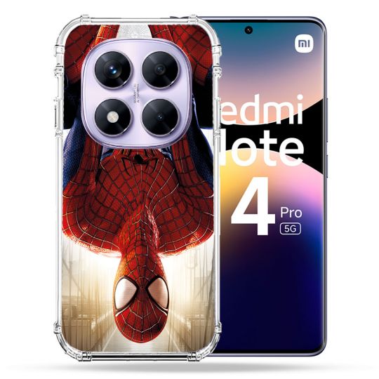 Coque Renforcée Pour Xiaomi Redmi Note 14 PRO 5G Spiderman Invers