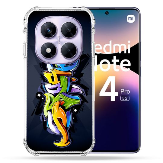 Coque Renforcée Pour Xiaomi Redmi Note 14 PRO 5G Street Art Graffiti